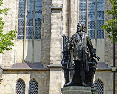 Johann Sebastian Bach Denkmal Leipzig